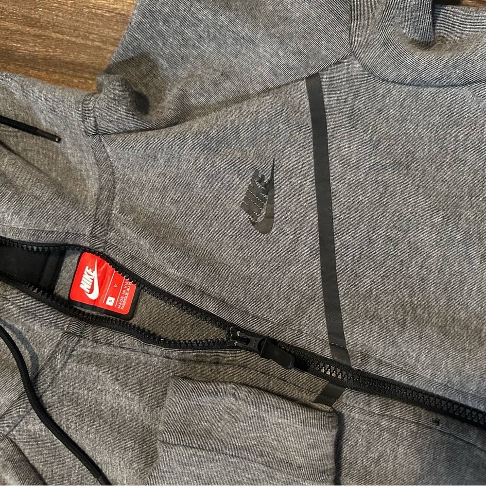 Gray Nike Tech Suit